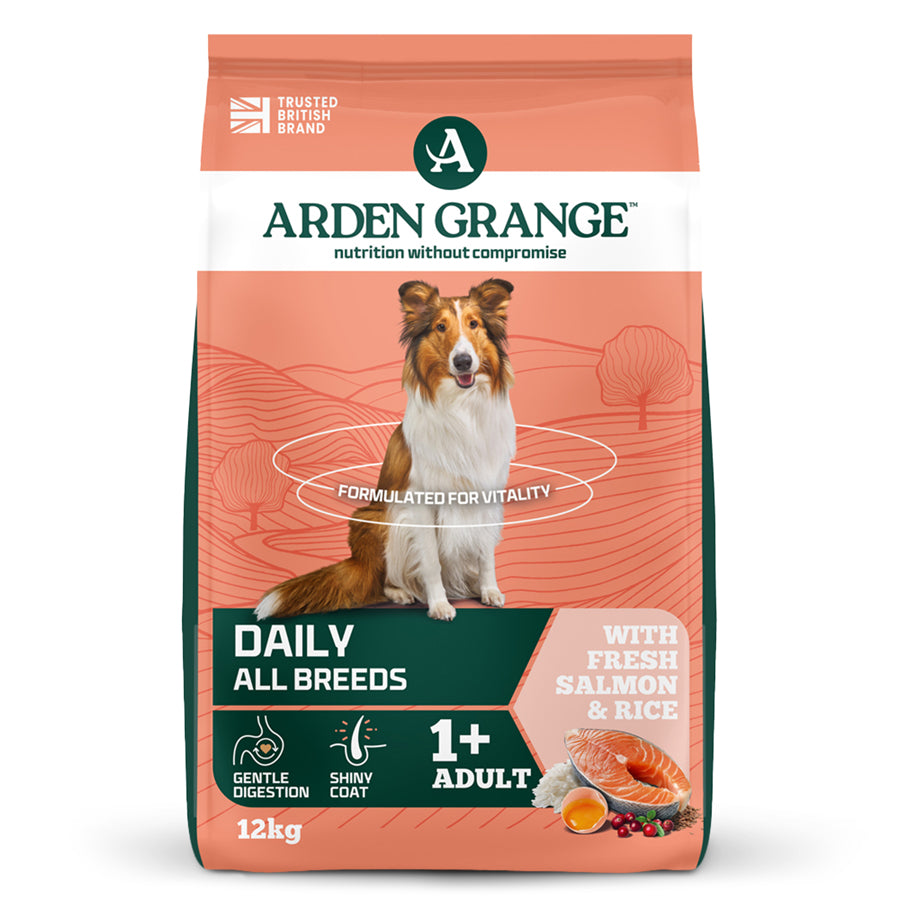 Arden Grange Adult Fresh Salmon & Rice Dry Dog Food