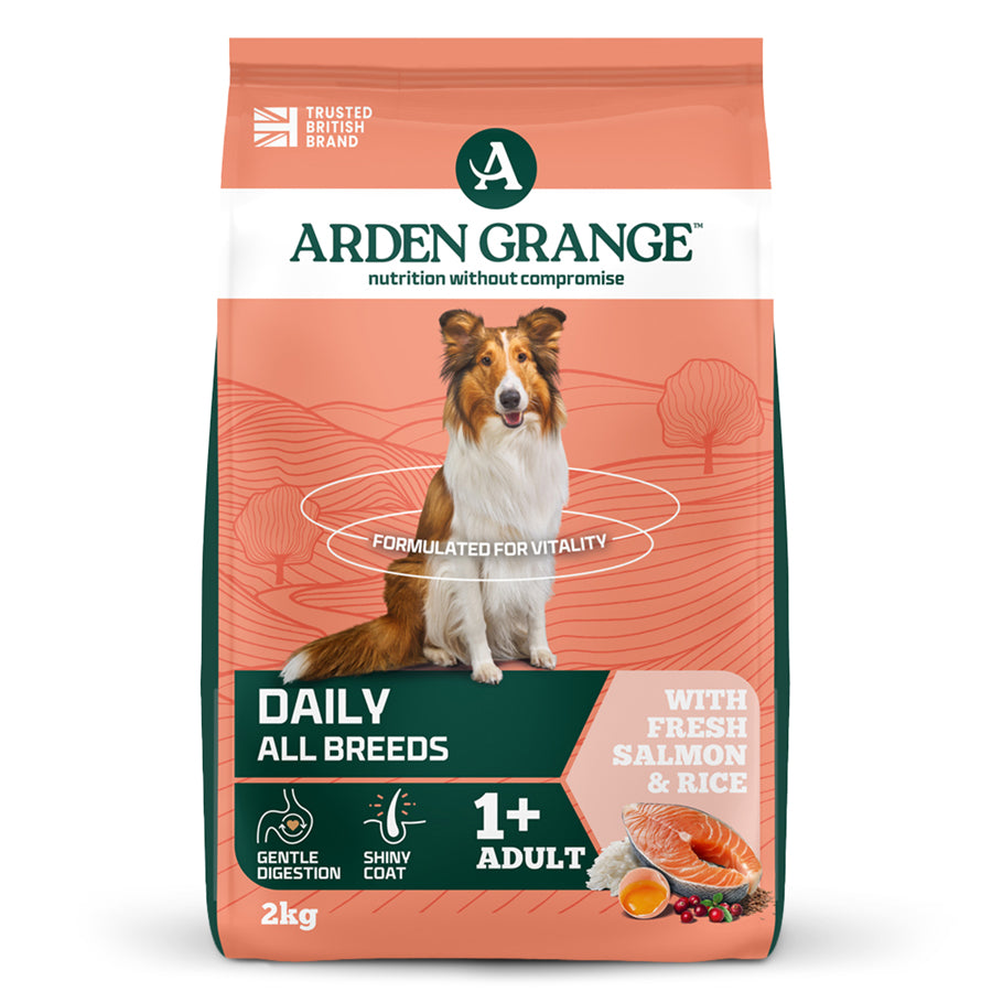Arden Grange Adult Fresh Salmon & Rice Dry Dog Food
