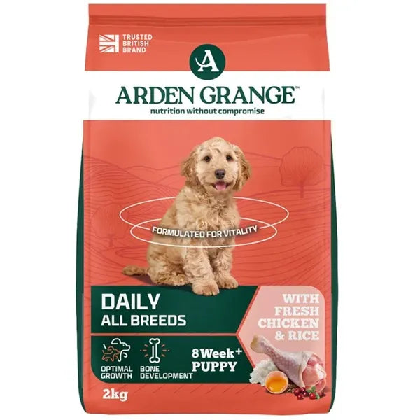 Arden Grange Puppy/Junior Chicken & Rice Dog Food