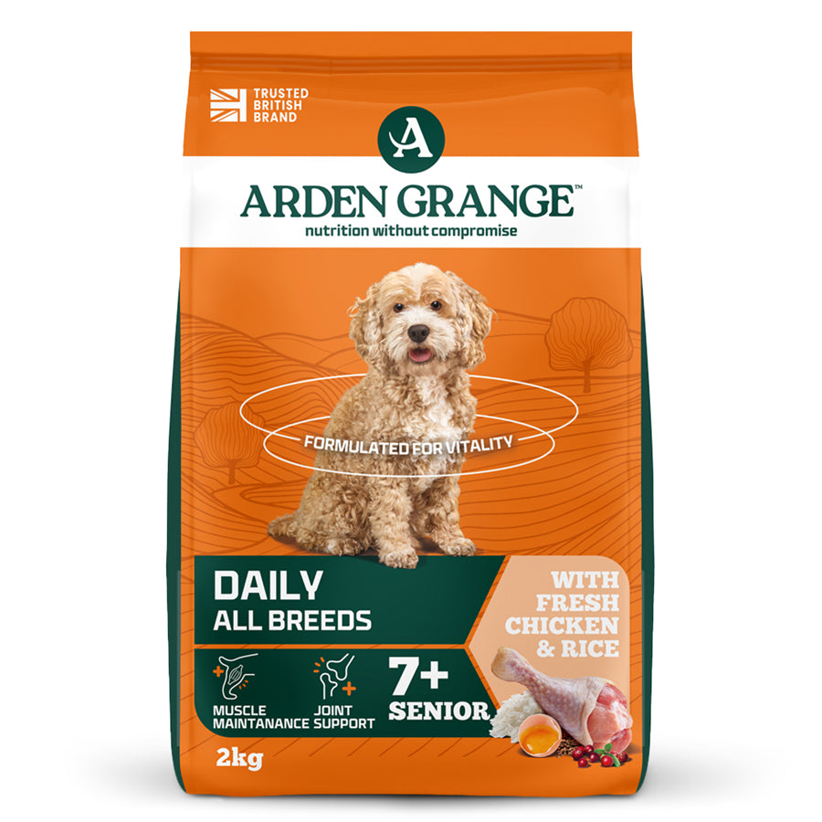 Arden Grange Senior Chicken & Rice Dry Dog Food