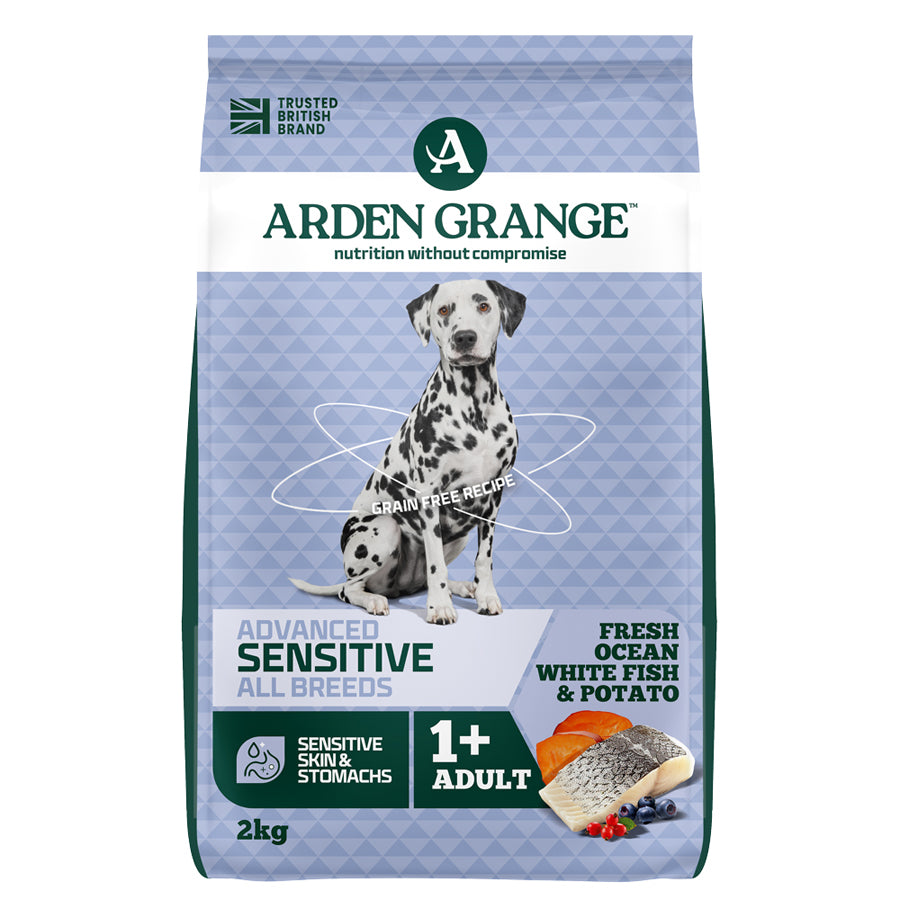 Arden Grange Sensitive Ocean White Fish & Potato Dry Dog Food