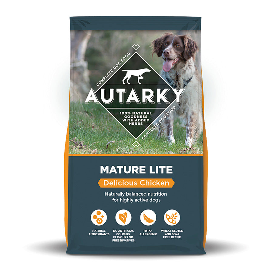 Autarky Mature/Lite Delicious Chicken Dry Dog Food