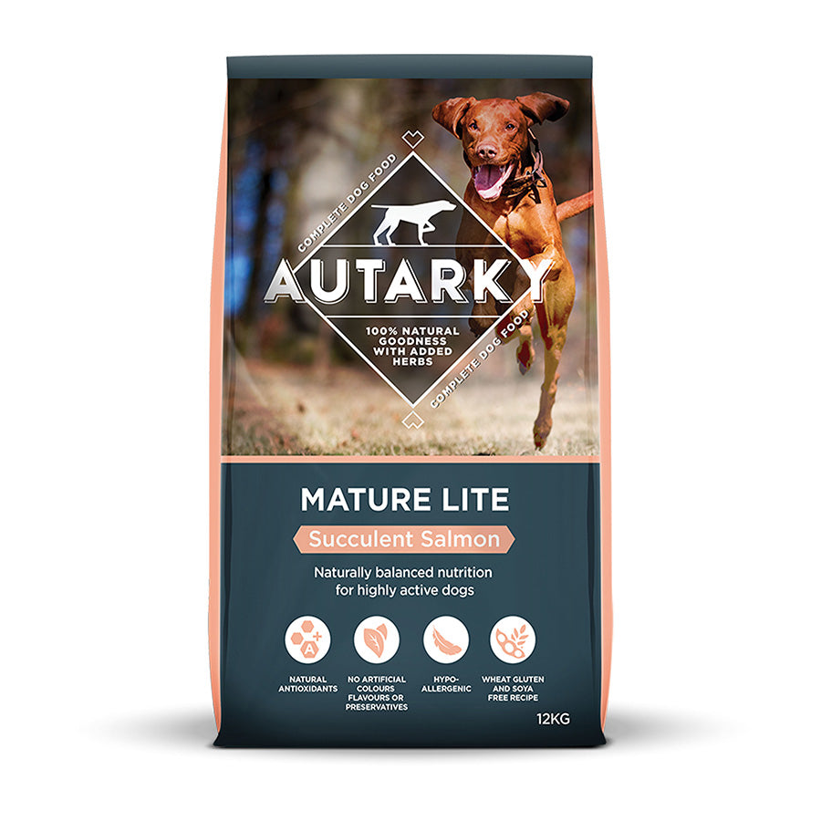 Autarky Mature/Lite Succulent Salmon Dry Dog Food