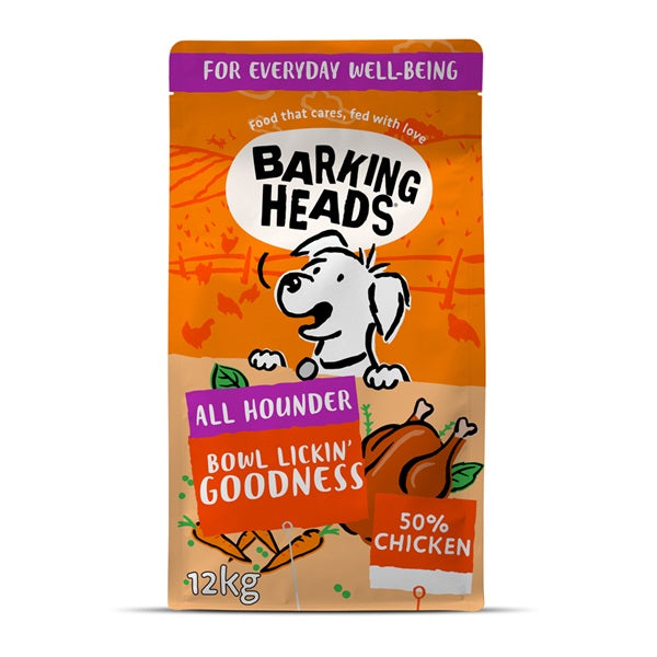 Barking Heads All Hounder Bowl Lickin' Goodness Chicken Dry Dog Food