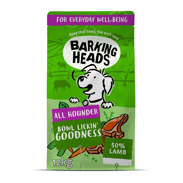 Barking Heads All Hounder Bowl Lickin' Goodness Lamb Dry Dog Food