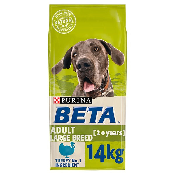 Beta Large Breed Adult Turkey Dry Dog Food