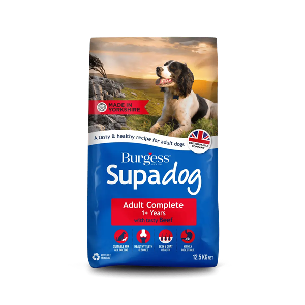 Burgess Supadog Adult with Beef Dry Dog Food