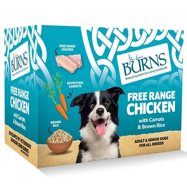 Burns Free Range Chicken with Carrots & Brown Rice
