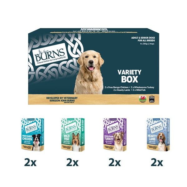 Burns Wet Dog Food Variety Pack
