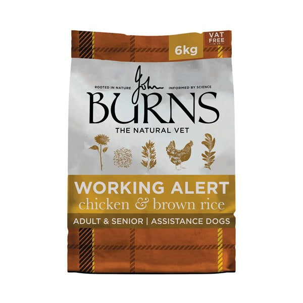 Burns Alert Chicken & Brown Rice Dry Dog Food