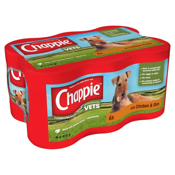 Chappie Chicken & Rice Wet Dog Food