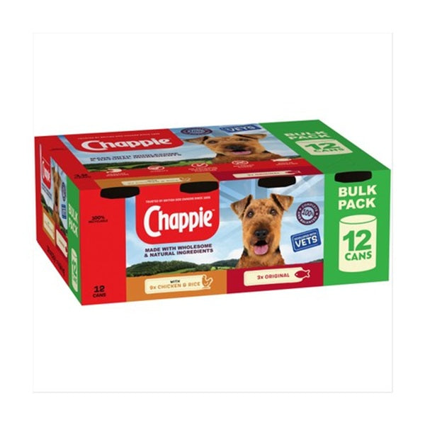 Chappie Favourites Wet Dog Food 12 Pack