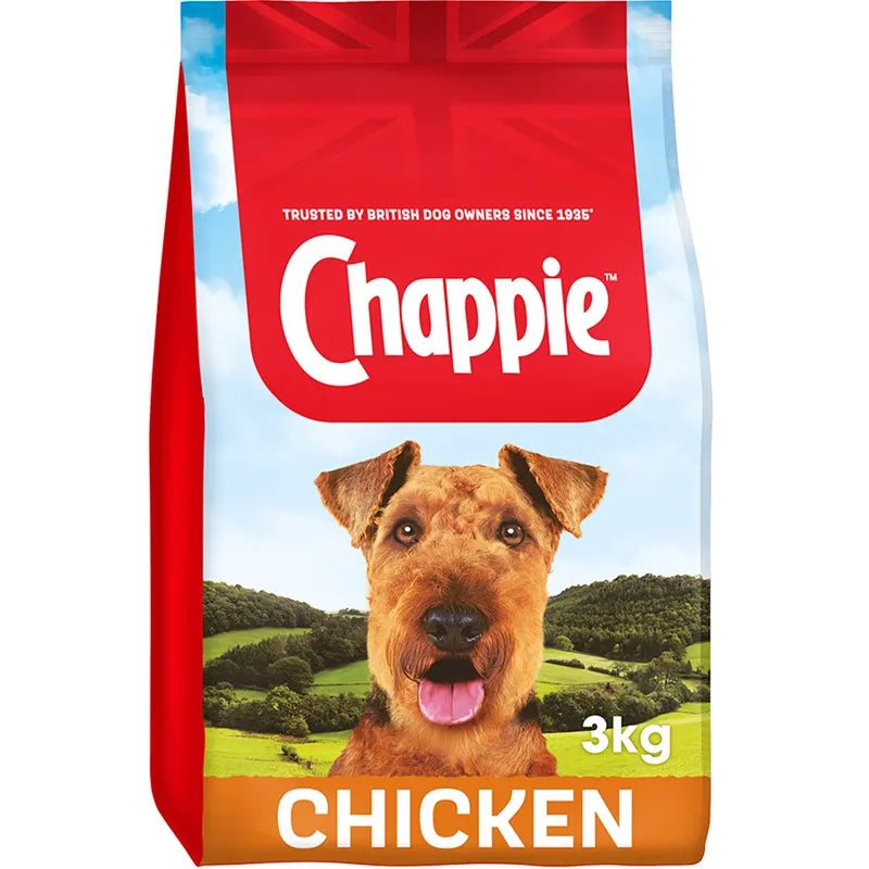 Chappie Complete Adult Chicken & Wholegrain Cereal Dry Dog Food