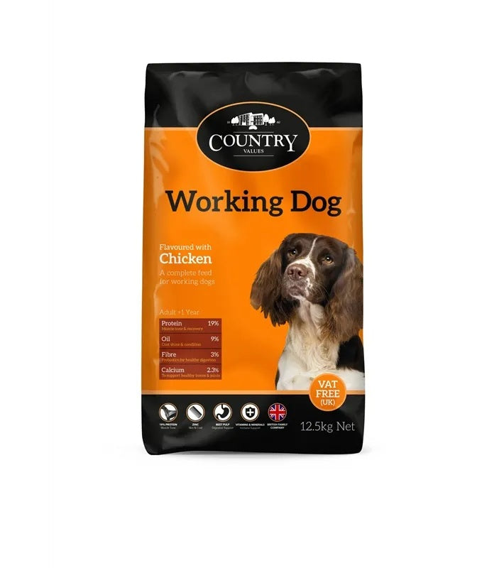 Country Value Adult Working Dog Chicken Dry Dog Food
