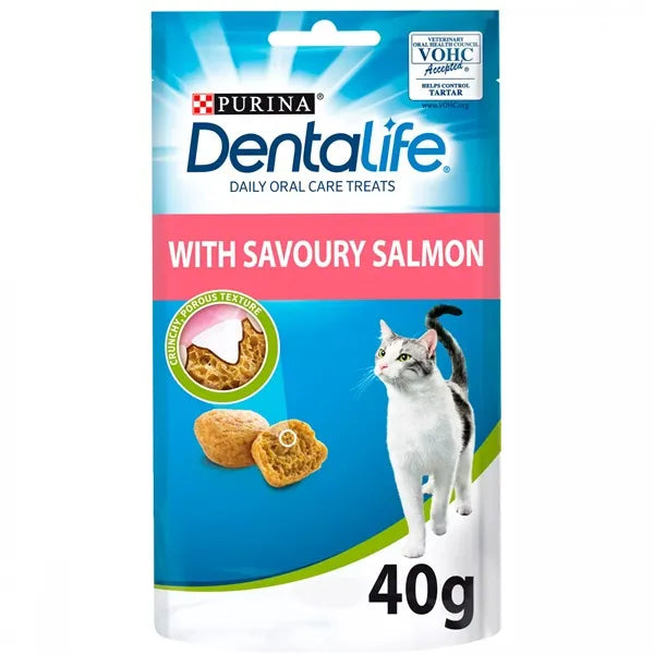 DentaLife Dental Salmon Cat Treats