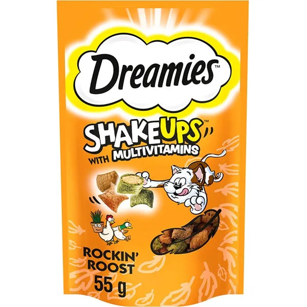 Dreamies Shakeups Rockin' Rooster Cat & Kitten Treats