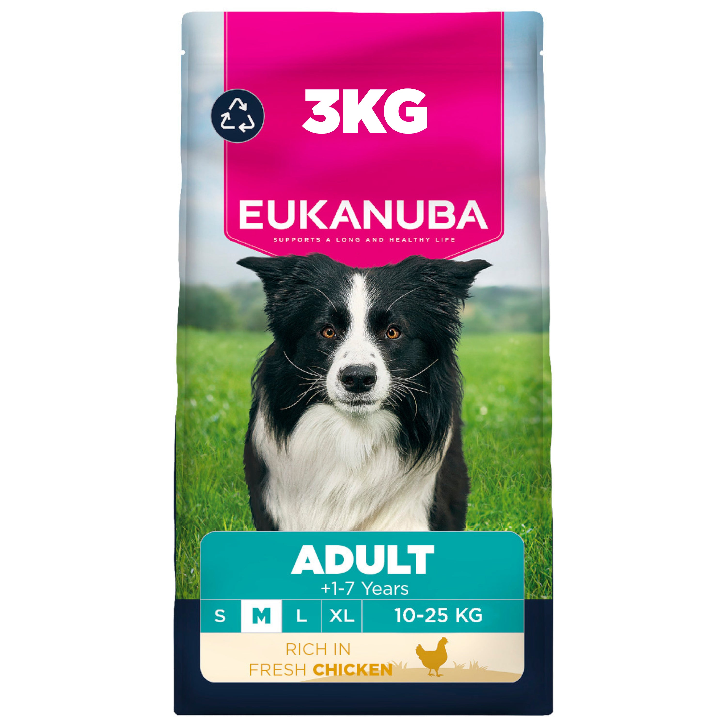 Eukanuba Adult Medium Breed Fresh Chicken Dry Dog Food