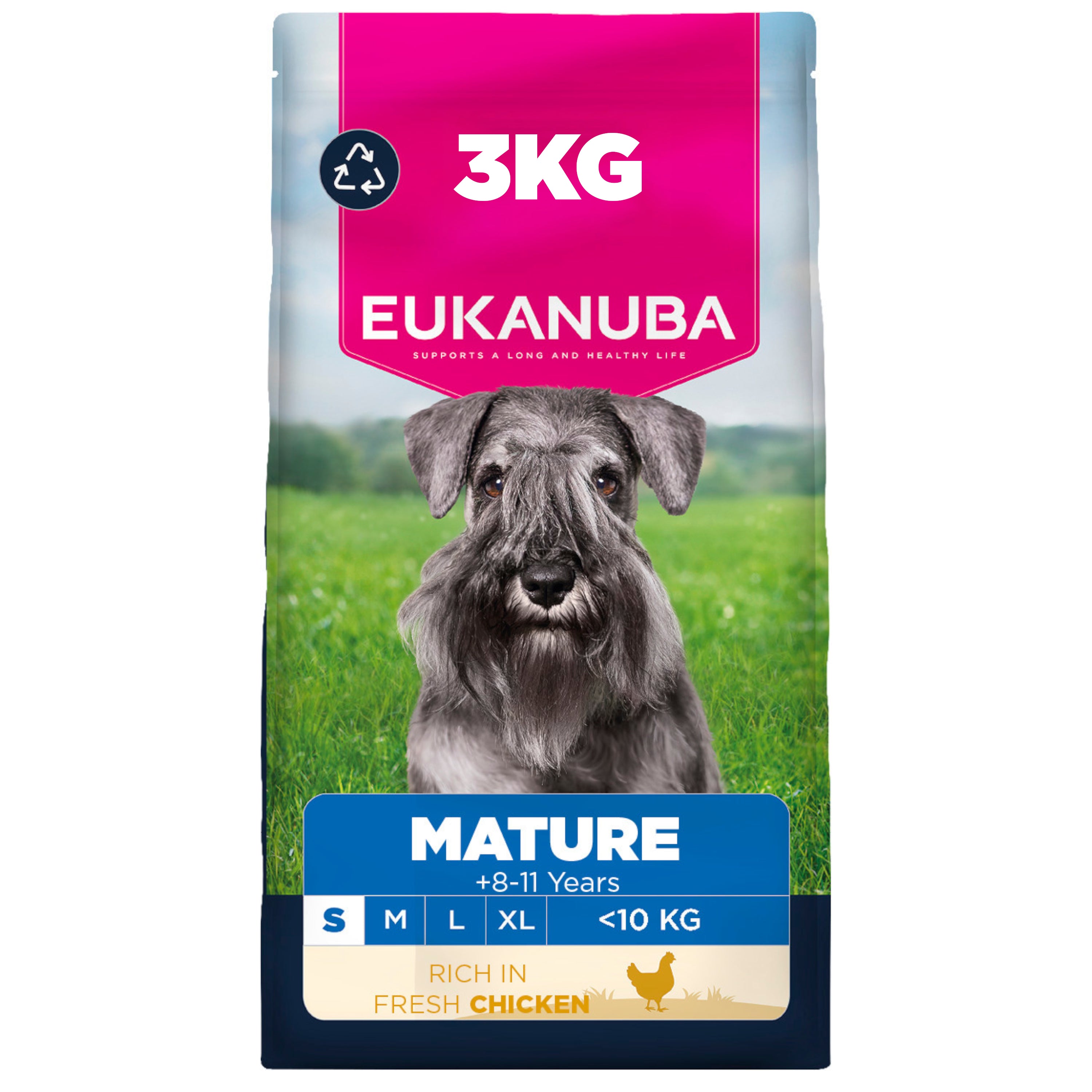 Eukanuba Mature Small Breed Chicken Dry Dog Food