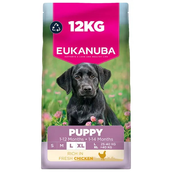 Eukanuba Puppy Large Breed Chicken Dry Dog Food