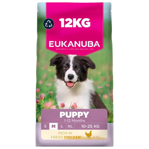 Eukanuba Puppy Medium Breed Fresh Chicken Dry Dog Food