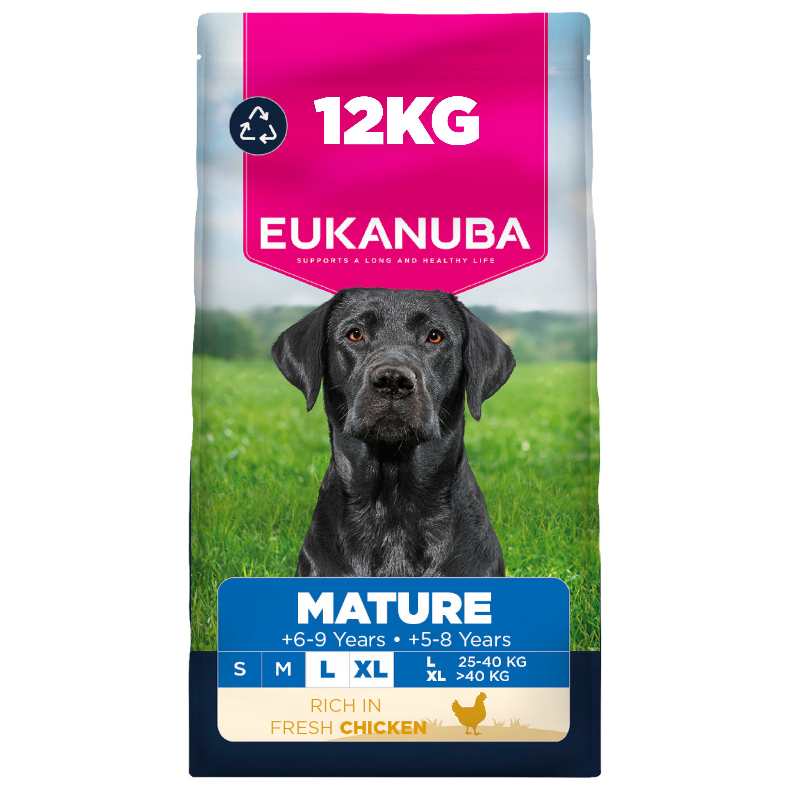 Eukanuba Thriving Mature Large Breed Fresh Chicken Dry Dog Food