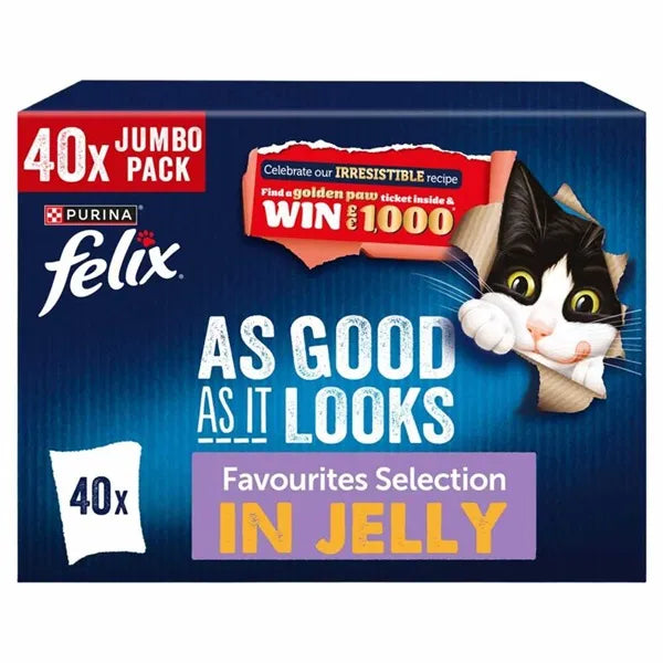 Felix As Good As It Looks Favourites Selection Adult Wet Cat Food