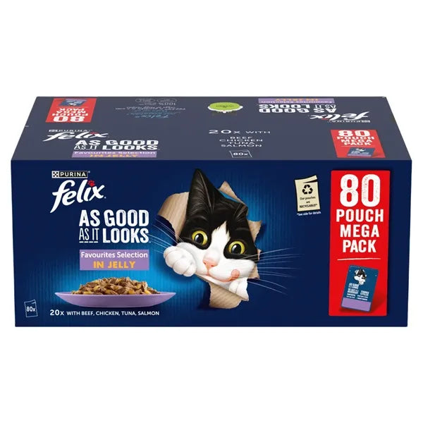 Felix As Good As It Looks Favourites Selection Adult Wet Cat Food