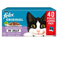 Felix Original Pouches Mixed Selection in Jelly Adult Wet Cat Food