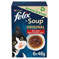 Felix Soup Farm Selection Adult Wet Cat Food
