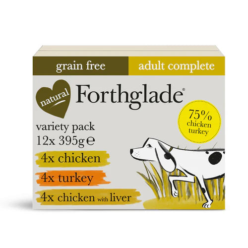Forthglade Turkey & Chicken with Liver Variety Pack