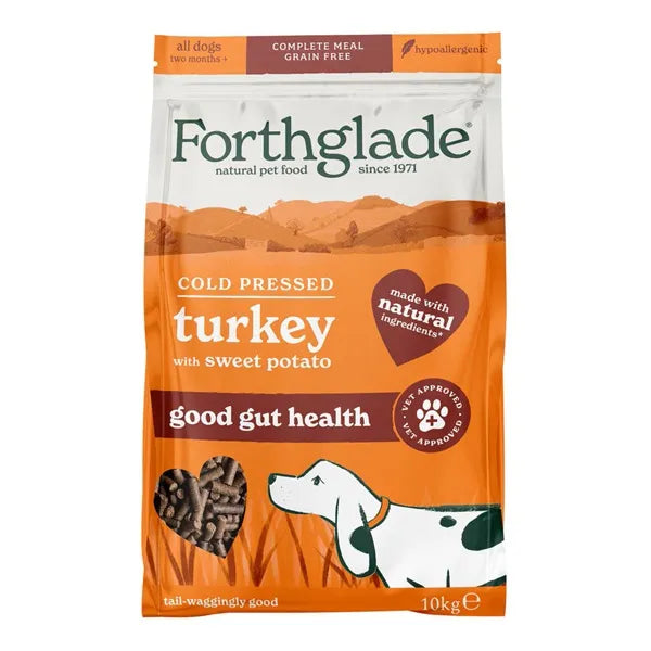 Forthglade Cold Pressed Grain Free Turkey Dry Dog Food