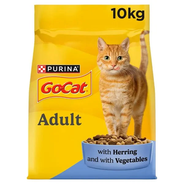 Go-Cat Herring with Vegetables Dry Cat Food