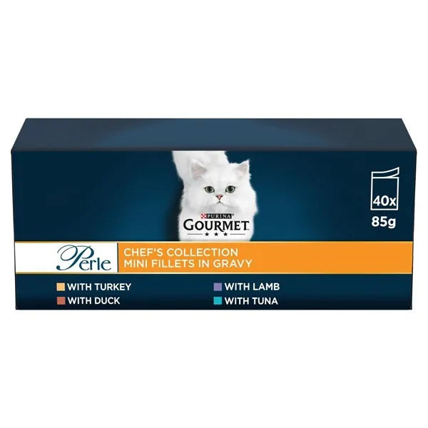 Gourmet Perle Chef's Collection in Gravy Adult Wet Cat Food