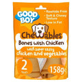 Good Boy Chewables Chicken Medium Bones
