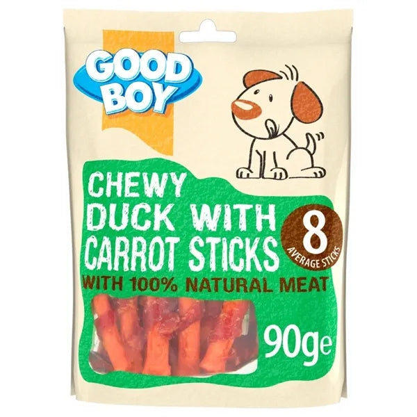 Good Boy Chewy Chicken & Carrot Sticks