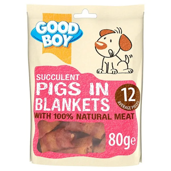 Good Boy Pigs in Blankets Dog Treats