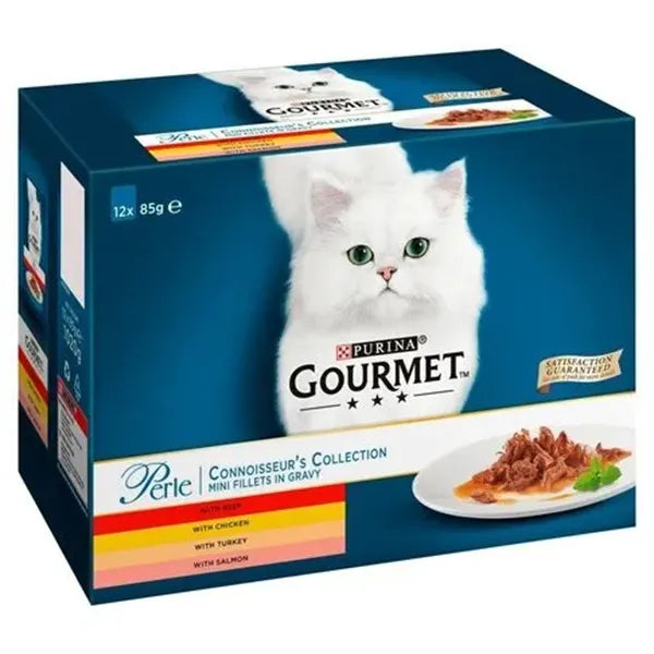 Gourmet Perle Connoisseur's Collection Multipack Adult Wet Cat Food
