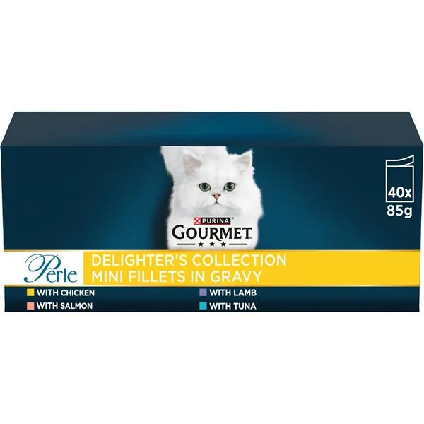 Gourmet Perle Delighters Collection in Gravy Adult Wet Cat Food