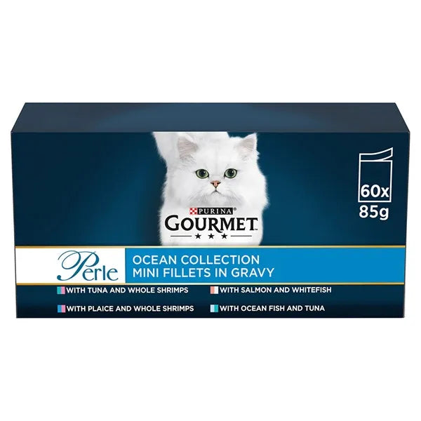 Gourmet Perle Ocean Collection in Gravy Adult Wet Cat Food