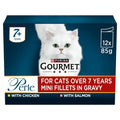 Gourmet Perle Senior 7+ Chef's Collection in Gravy Wet Cat Food