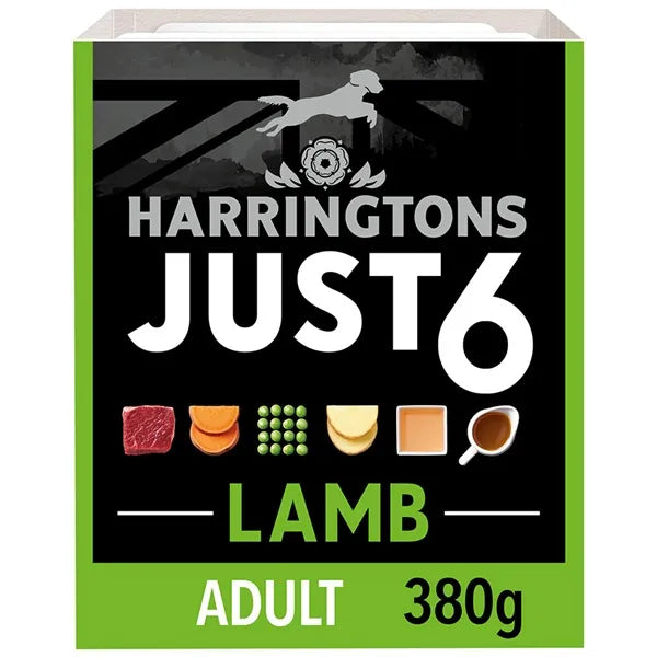 Harringtons Just 6 Lamb Wet Dog Food