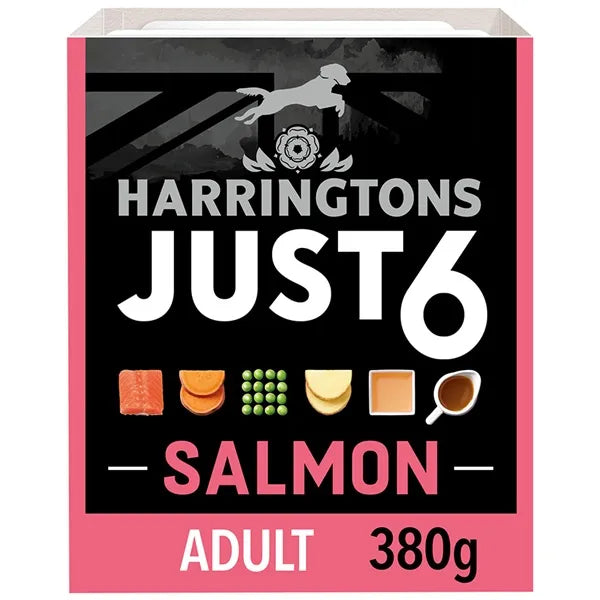 Harringtons Just 6 Salmon Wet Dog Food