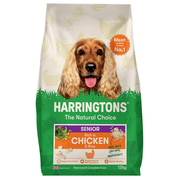 Harringtons Senior Rich in Chicken & Rice Dry Dog Food