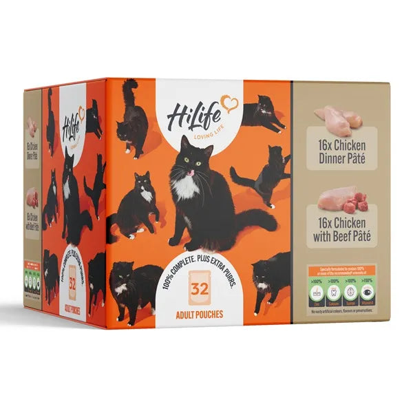 HiLife Cat Chicken Pâté Recipes Pouch Wet Cat Food