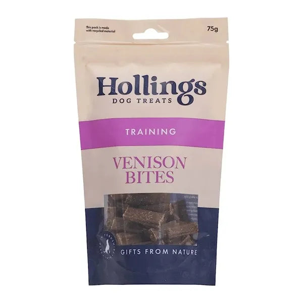 Hollings Venison Bites Dog Treats