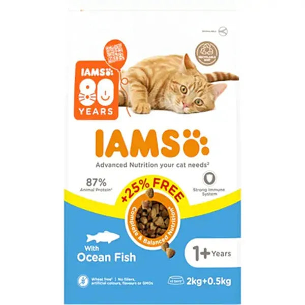 IAMS Adult Cat Advanced Nutrition Ocean Fish Dry Cat Food