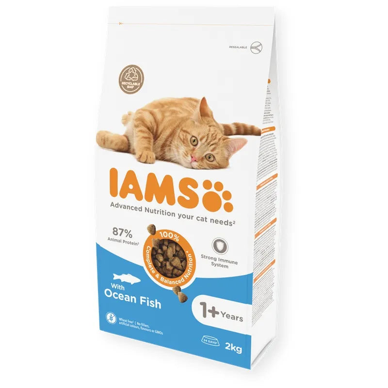 IAMS Adult Cat Ocean Fish Dry Cat Food