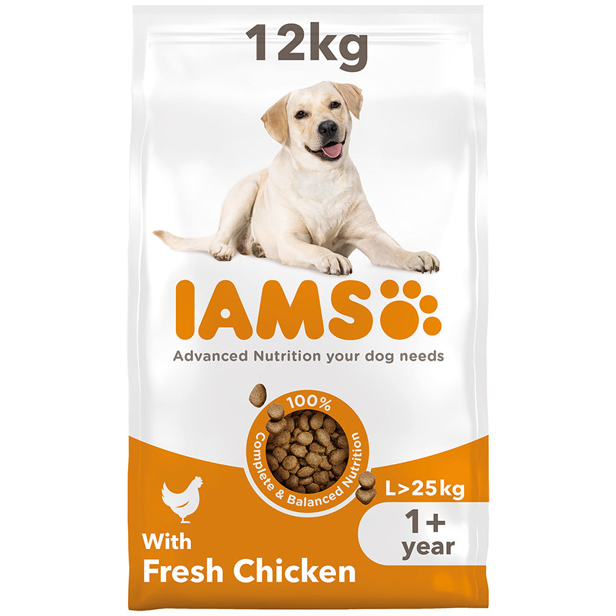 IAMS Large Breed with Fresh Chicken Dry Dog Food