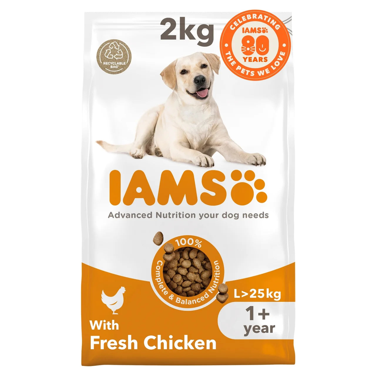 IAMS Large Breed with Fresh Chicken Dry Dog Food