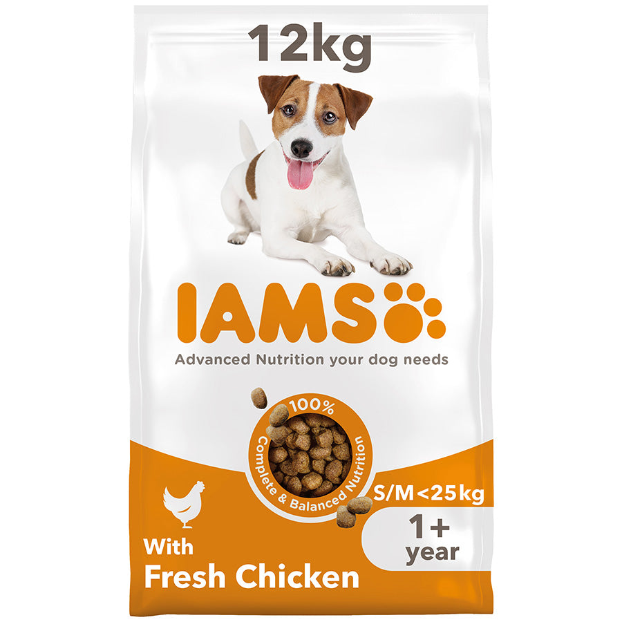 IAMS Small & Medium Breed with Chicken Dry Dog Food